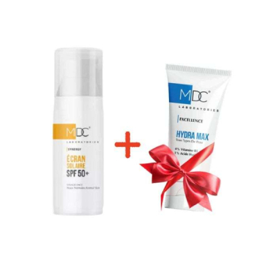 MDC - Pack synergy ecran solaire spf 50+ peaux grasses 50 ml