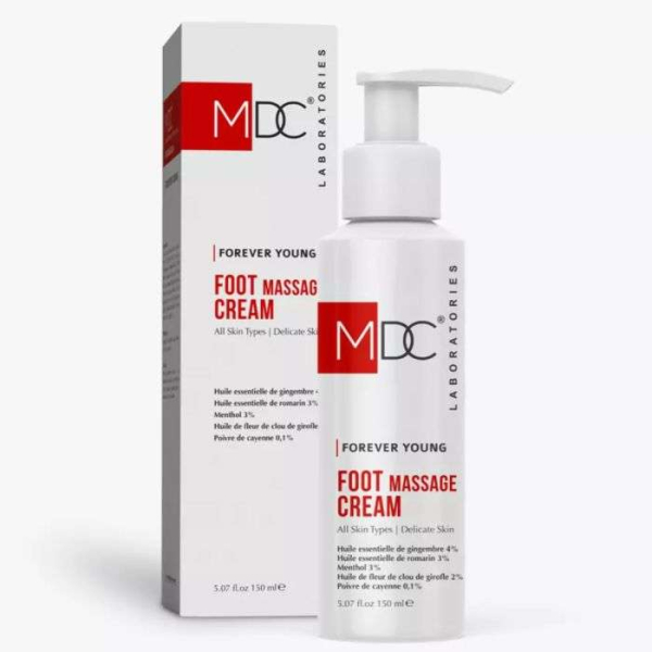 MDC - Forever young creme massage pieds 150 ml