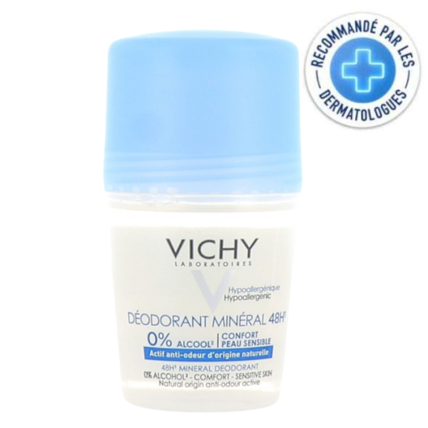 VICHY - Deodorant mineral roll on 48h