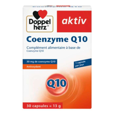 DOPPELHERZ - Aktiv coenzyme q10 30 capsules | DERMO