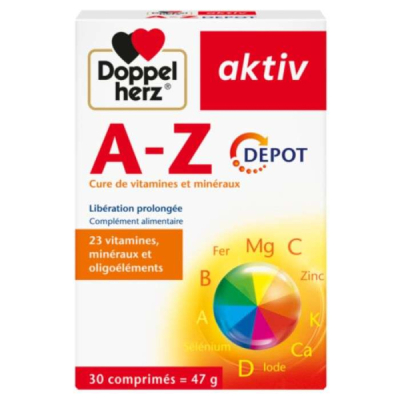 DOPPELHERZ - Aktiv a z 30 comprimes | DERMO