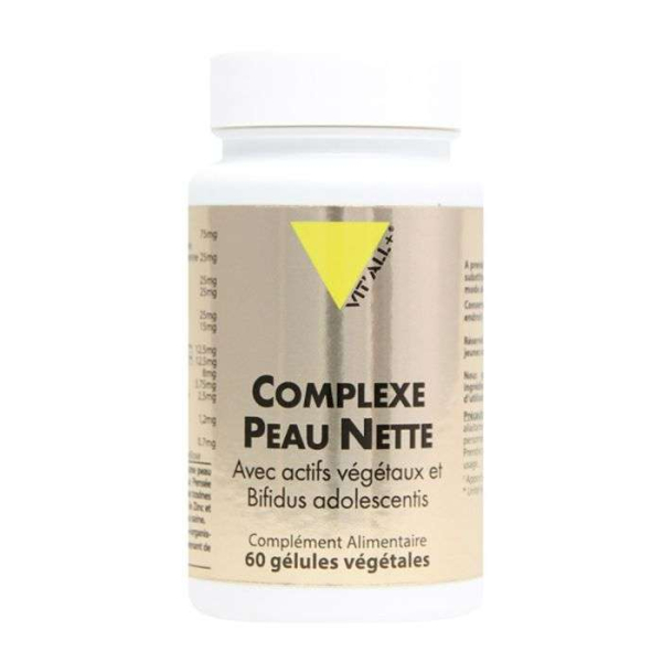 VIT'ALL+ - Complexe peau nette 60 gelules