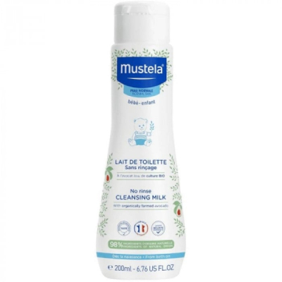 MUSTELA - Lait de toilette sans rincage 200 ml | DERMO