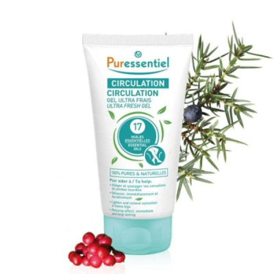 PURESSENTIEL - Circulation gel ultra frais 125 ml | DERMO