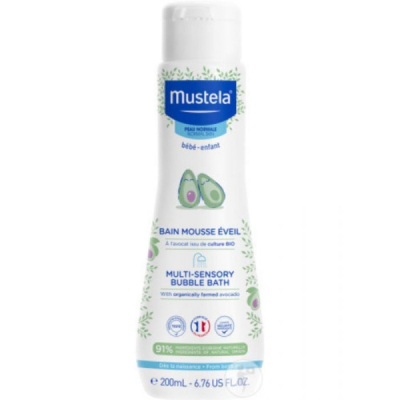 MUSTELA - Bain mousse éveil 200 ml | DERMO