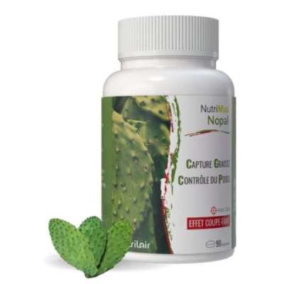 NUTRIMAX - Nopal 90 comprimes 45 g | DERMO
