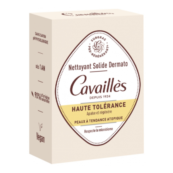 ROGE CAVAILLES - Nettoyant solide dermato haute tolerance peaux atopiques 100 g
