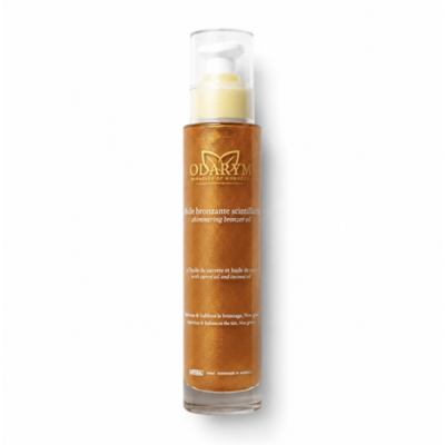 ODARYM - Huile bronzante scintillante 100 ml | DERMO