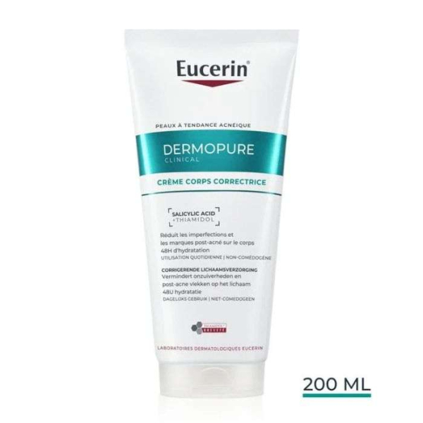 EUCERIN - Dermopure creme corps triple action 200 ml