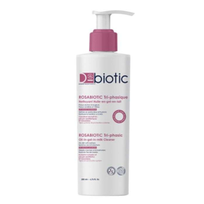 D BIOTIC - Rosabiotic tri phasique nettoyant 200 ml | DERMO