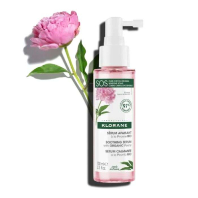 KLORANE - Serum apaisant a la pivoine bio 100 ml | DERMO