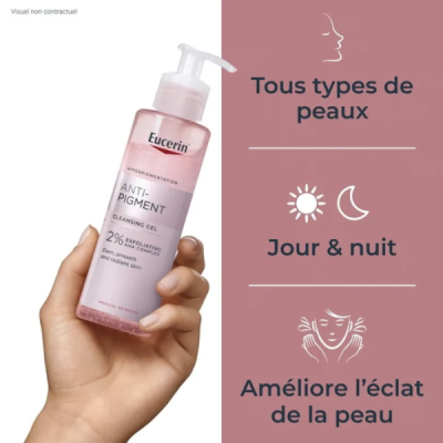 EUCERIN - Gel nettoyant anti pigment 200 ml | DERMO