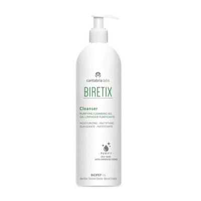 CANTABRIA - Biretix gel nettoyant purifiant 400 ml | DERMO