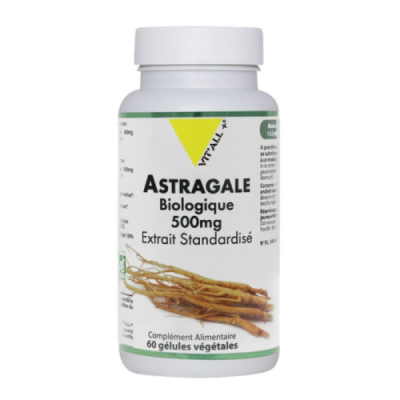 VIT'ALL+ - Astragale biologique 500mg complement alimentaire