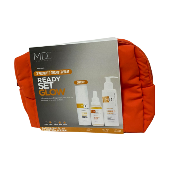 MDC - Brillance vitamin c 3 produits grand format ready set glow