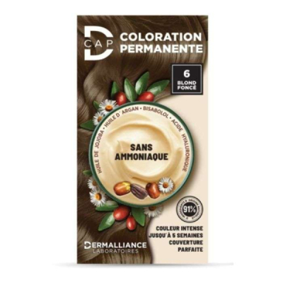 D-CAP - Coloration permanente n 6 blond fonce | DERMO