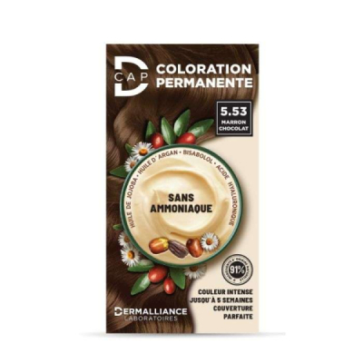 D-CAP - Coloration permanente n 5.53 marron chocolat | DERMO