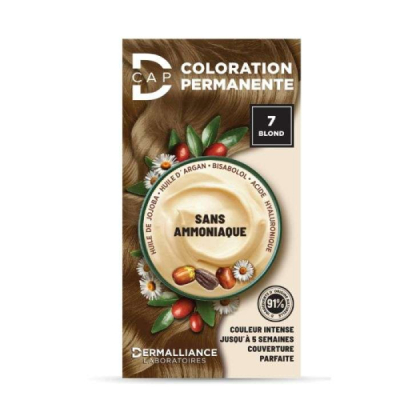 D-CAP - Coloration permanente n 7 blond | DERMO