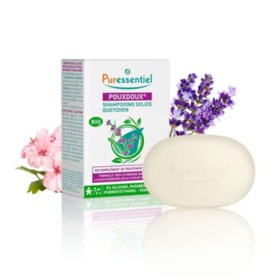 PURESSENTIEL - Pouxdoux shampooing solide 60 g | DERMO