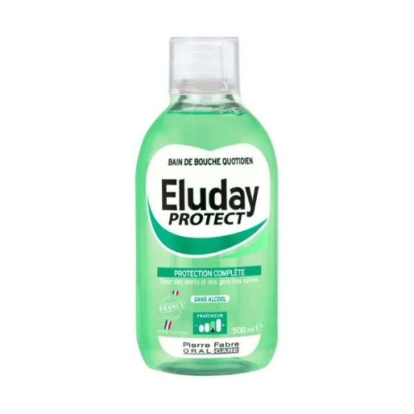 ELGYDIUM - Eluday bain de bouche protect 500 ml