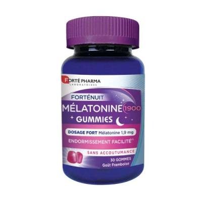 FORTE PHARMA - Forte nuit melatonine gummies 30 gommes gout