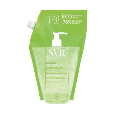 SVR - Sebiaclear gel moussant eco recharge 400 ml | DERMO