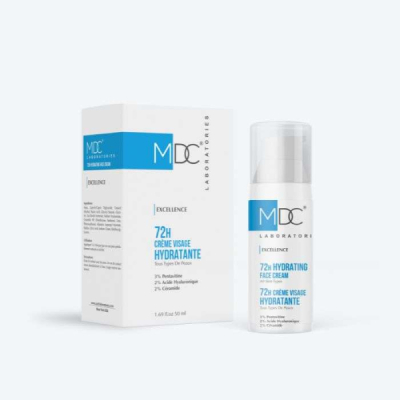 MDC - Excellence 72h hydrating creme visage 50 ml | DERMO