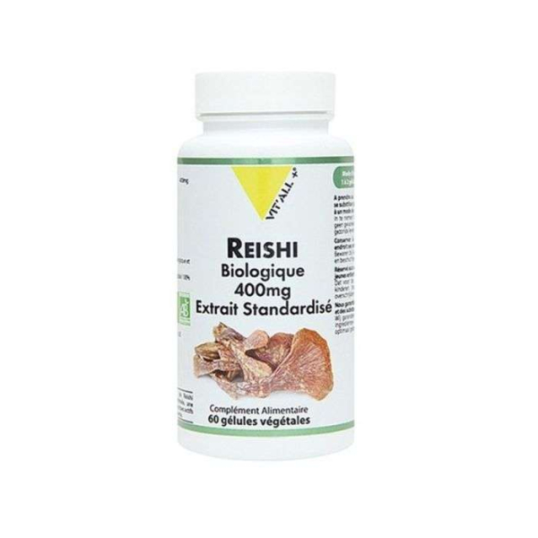 VIT'ALL+ - Reishi biologique 400 mg 60 gelules