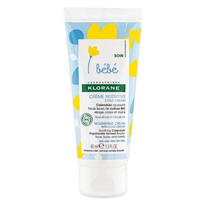 KLORANE - Bebe creme nutritive cold creme 40 ml | DERMO