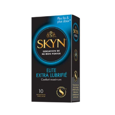 MANIX - Skyn elite extra lubrifie 10 preservatifs sans latex