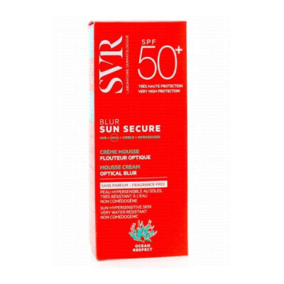 SVR - Blur sun secure creme mousse sans parfum 50ml | DERMO