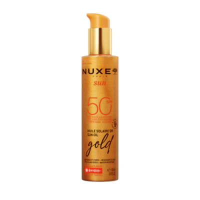 NUXE - Sun spf50 huile solaire gold 150 ml | DERMO