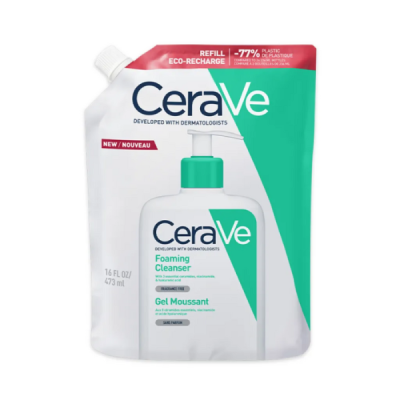 CERAVE - Gel moussant eco recharge 473 ml | DERMO