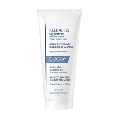 DUCRAY - Kelual ds gel nettoyant anti squames 200 ml | DERMO