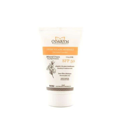 ODARYM - Creme solaire minerale spf50 60ml | DERMO