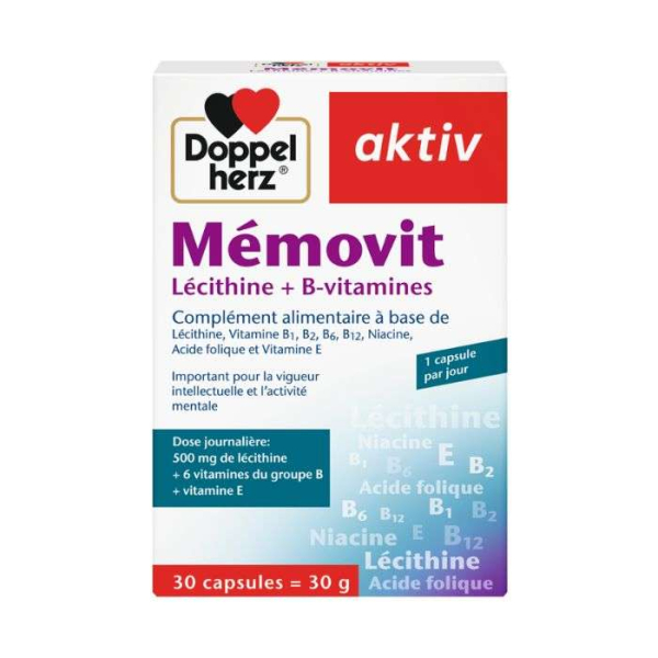 DOPPELHERZ - Aktiv memovit 30 capsules