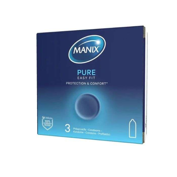 MANIX - Pure easy fit pack de 3