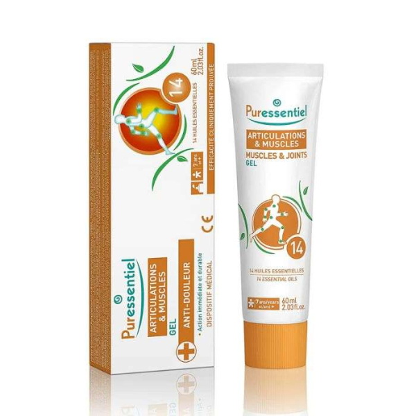 PURESSENTIEL - Articulations et muscles gel anti douleur 60ml