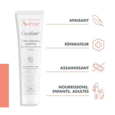 AVENE - Cicalfate+ creme reparatrice protectrice 40 ml