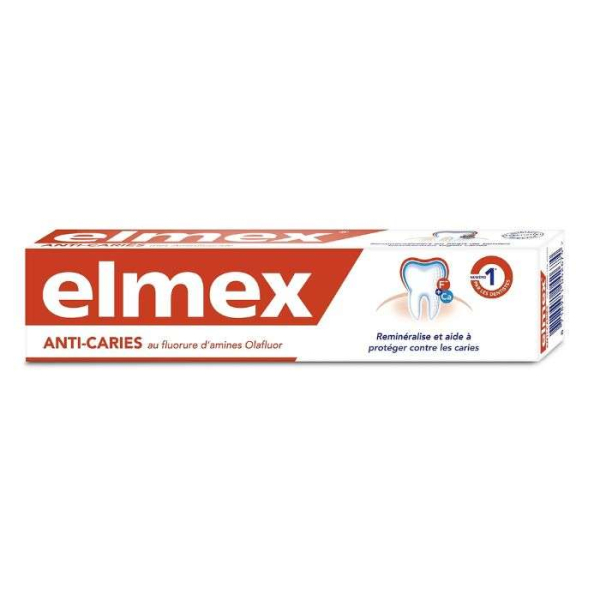 ELMEX - Dentifrice anti caries original 75ml