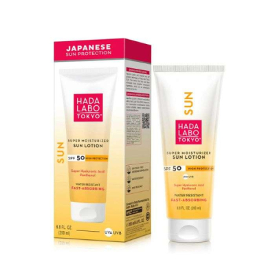 HADA LABO - Super moistrizer sun lotion spf50 200 ml | DERMO