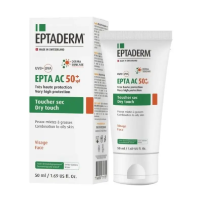 EPTADERM - Epta ac spf50+ toucher sec 50 ml | DERMO