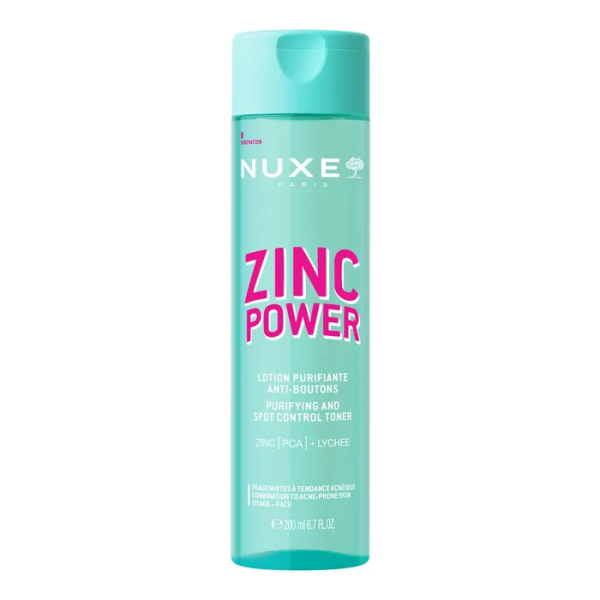 NUXE - Zinc power lotion purifiante anti boutons 200 ml
