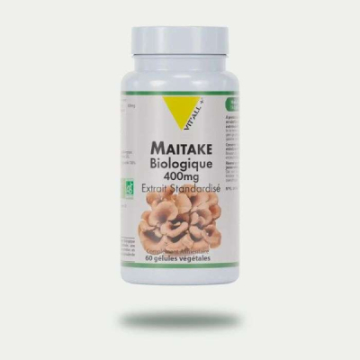 VIT'ALL+ - Maitake biologique extrait standardise 60gelules