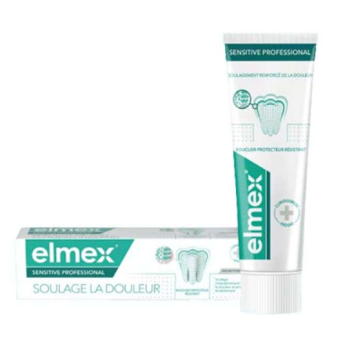 ELMEX - Dentifrice sensitive professional soulage la douleur