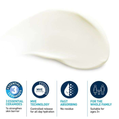 CERAVE - Lait solaire invisible hydratant 75 ml | DERMO