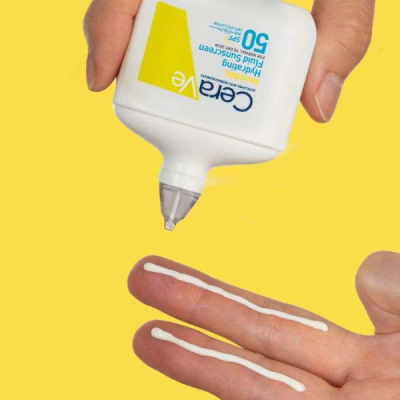 CERAVE - Ecran solaire spf 50 fluide invisible hydrantant 50