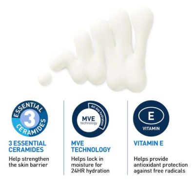 CERAVE - Ecran solaire spf 50 fluide invisible hydrantant 50