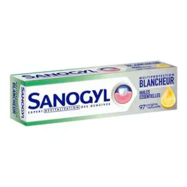 SANOGYL - Dentifrice multiprotection blancheur huiles essentielles 75 ml