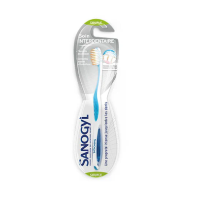 SANOGYL - Brosse a dents souple soin interdentaire | DERMO